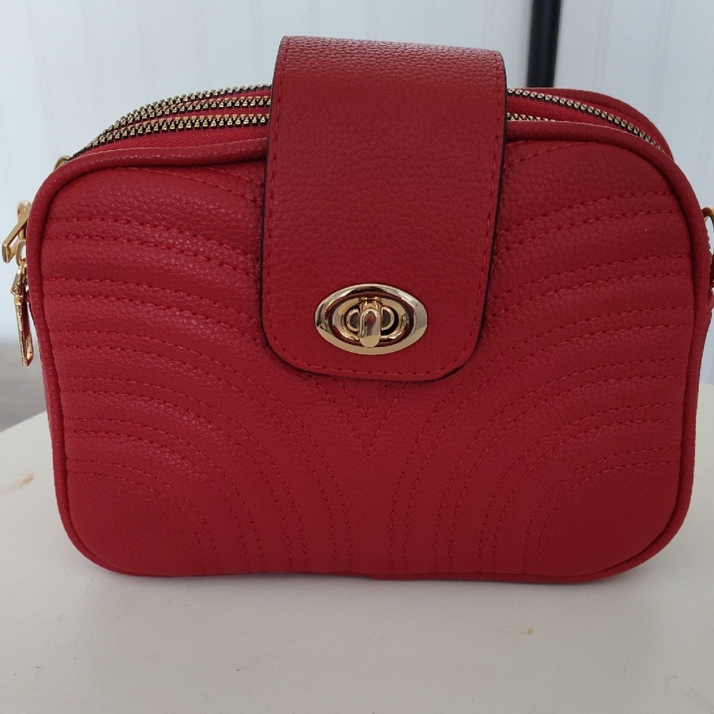 NWOT Vegan Leather Crossbody Bag